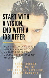 "Start with a Vision, End with a Job Offer" eBook