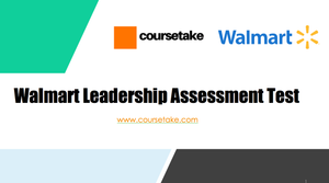 Walmart Leadership Assessment Test Online Course