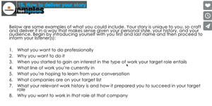 15. How to deliver your story