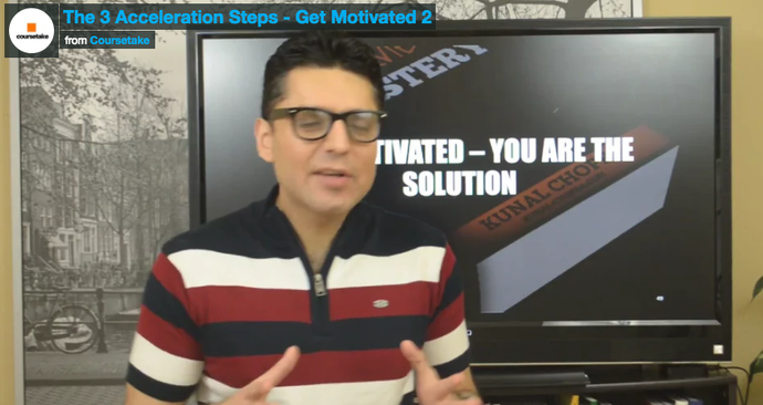 Job Search Mastery - The 3 Acceleration Steps - Get Motivated 2