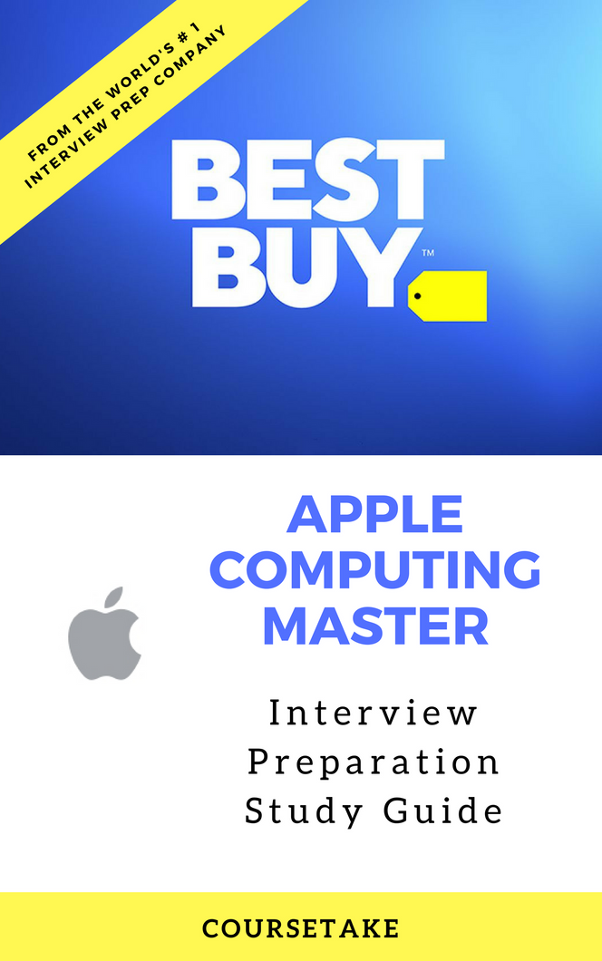 Best Buy Apple Computing Master Interview Preparation Study Guide