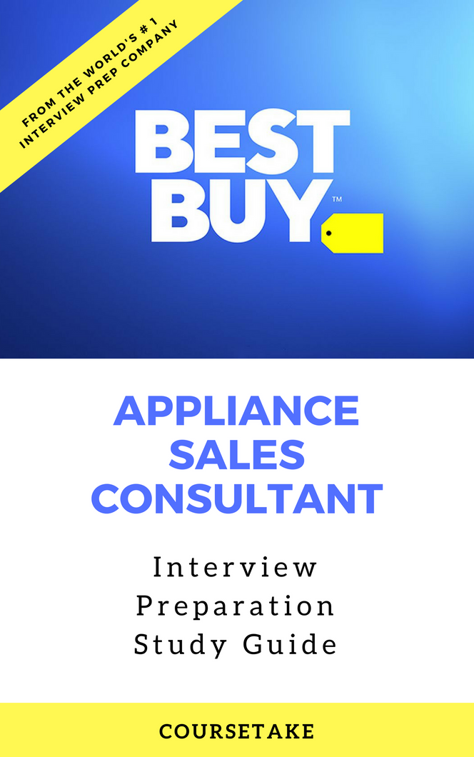 Best Buy Appliance Sales Consultant Interview Preparation Study Guide