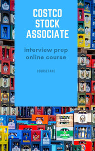 Costco Stock Associate Interview Preparation Online Course