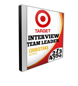 Target Team Leader Interview Preparation Course (with Workbook)