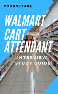 Walmart Cart Attendant & Janitorial Associate Interview Preparation Study Guide