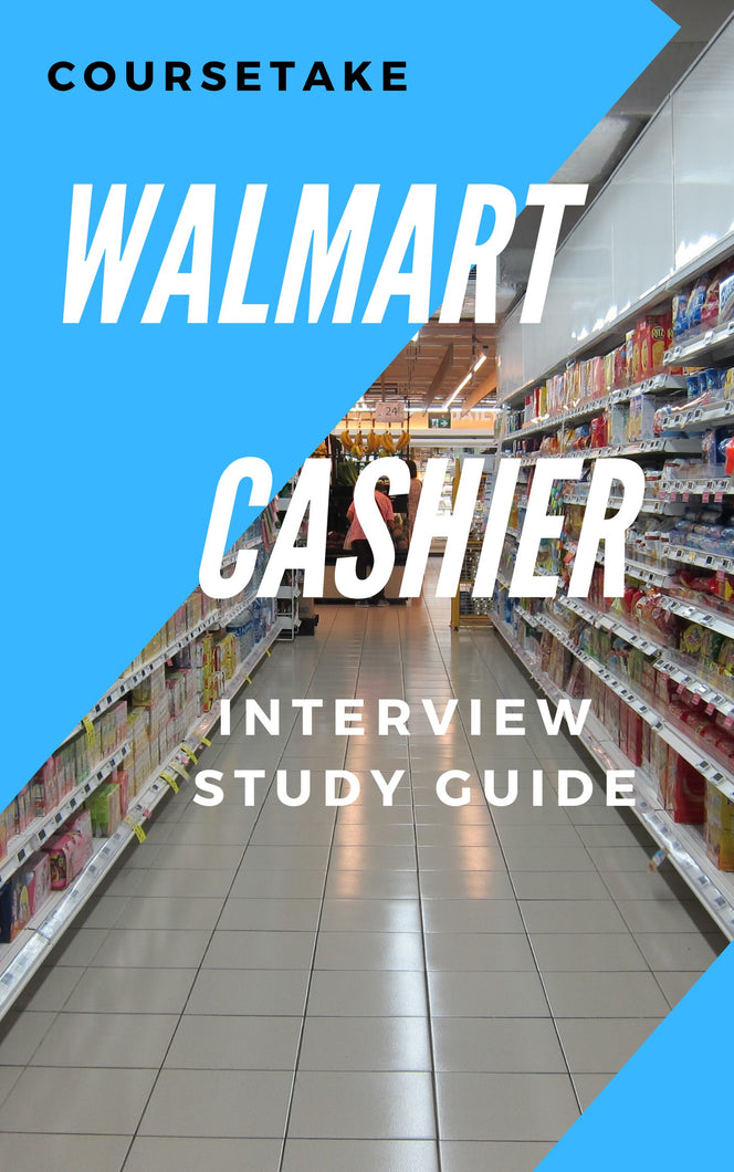 Walmart Cashier Interview Preparation Study Guide